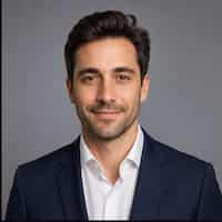 Professional headshot result after generation