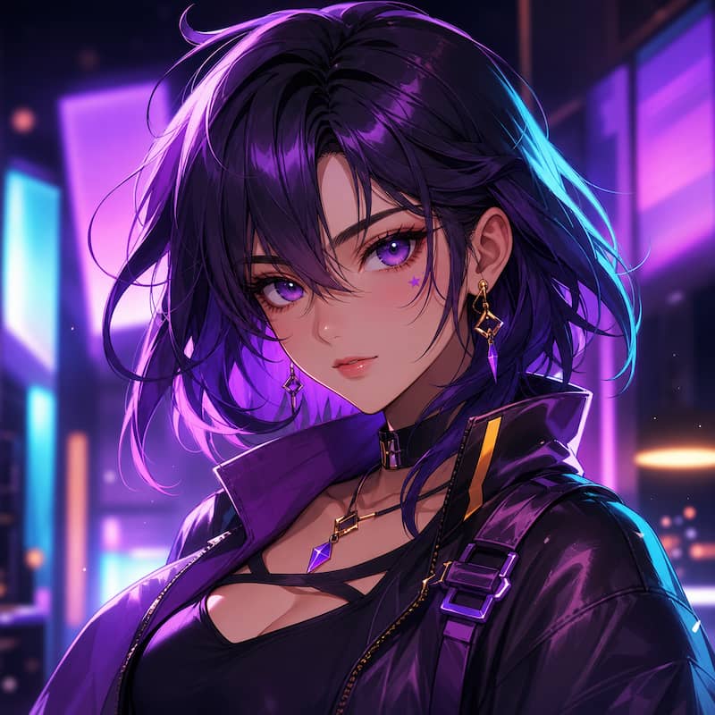 Anime-style character