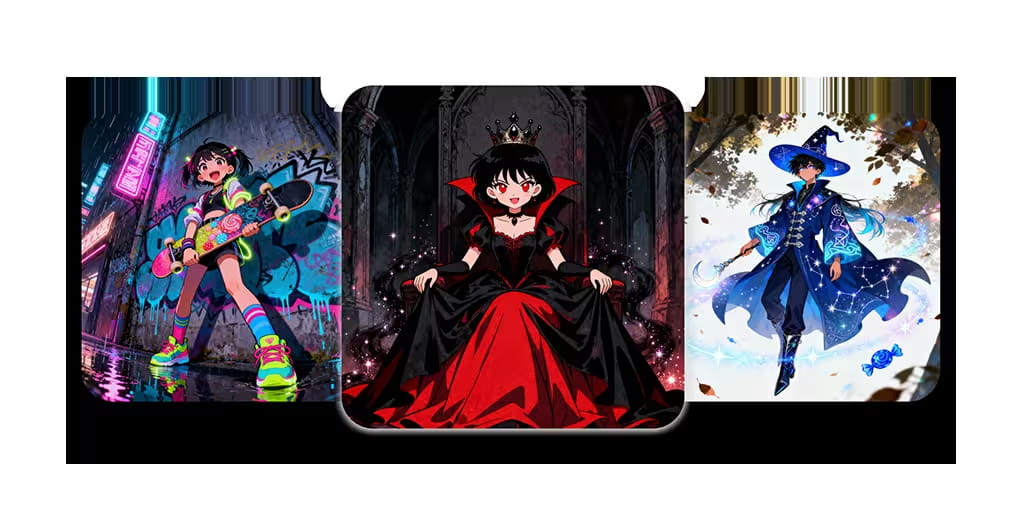 Anime art & illustrations