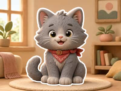 Pet mascot 3D avatar preset preview