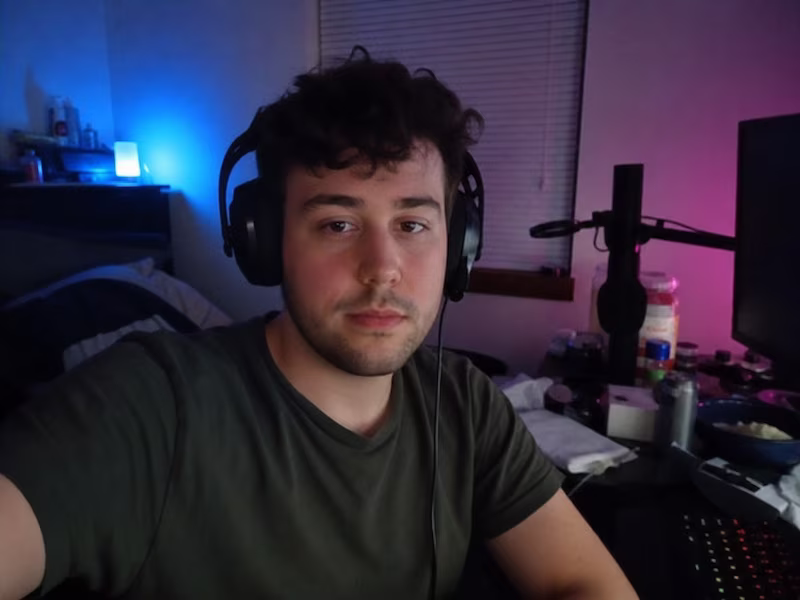 Gaming streamer avatar