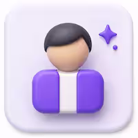 Compact avatar style category icon