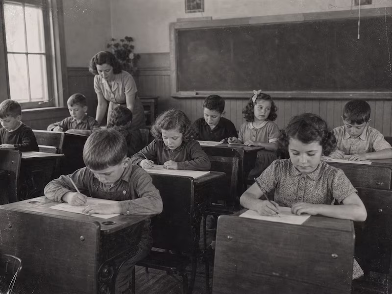 Classroom archive print