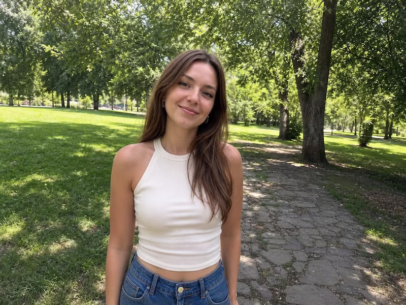 Summer portrait to winter walk