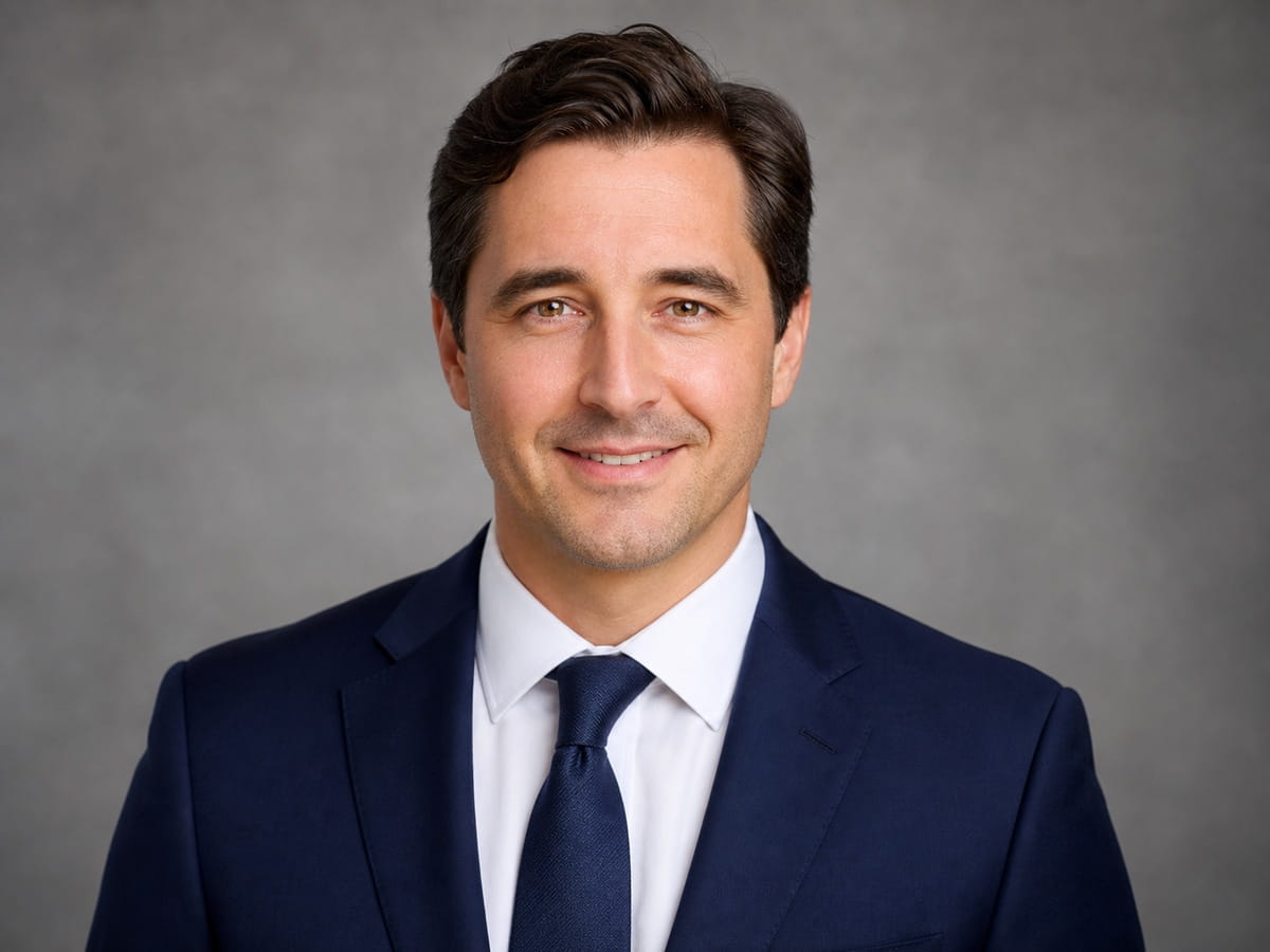 Corporate headshot preset
