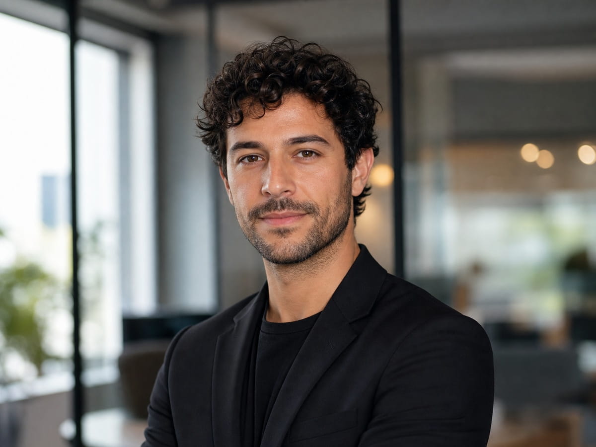 Founder headshot preset