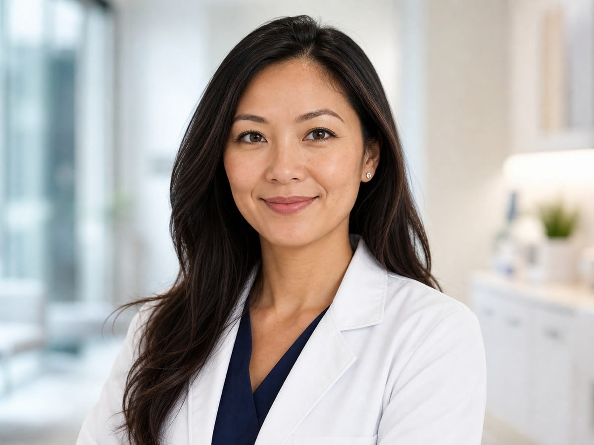 Medical headshot preset