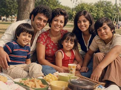 Faded color family photo restoration preset preview